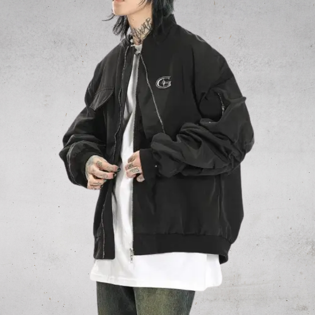 LOOSE FIT FLIGHT JACKET-ルーズフィットフライトジャケット