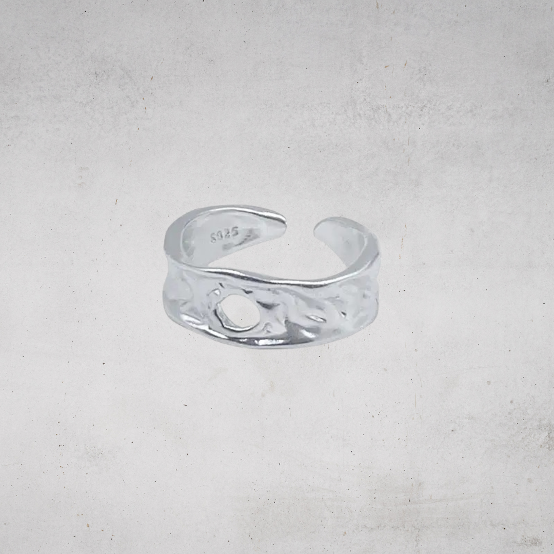 RAW TEXTURE SILVER RING-Silver925 リング