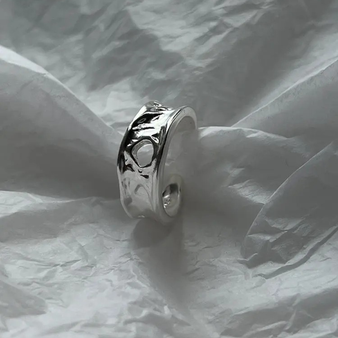 RAW TEXTURE SILVER RING-Silver925 リング
