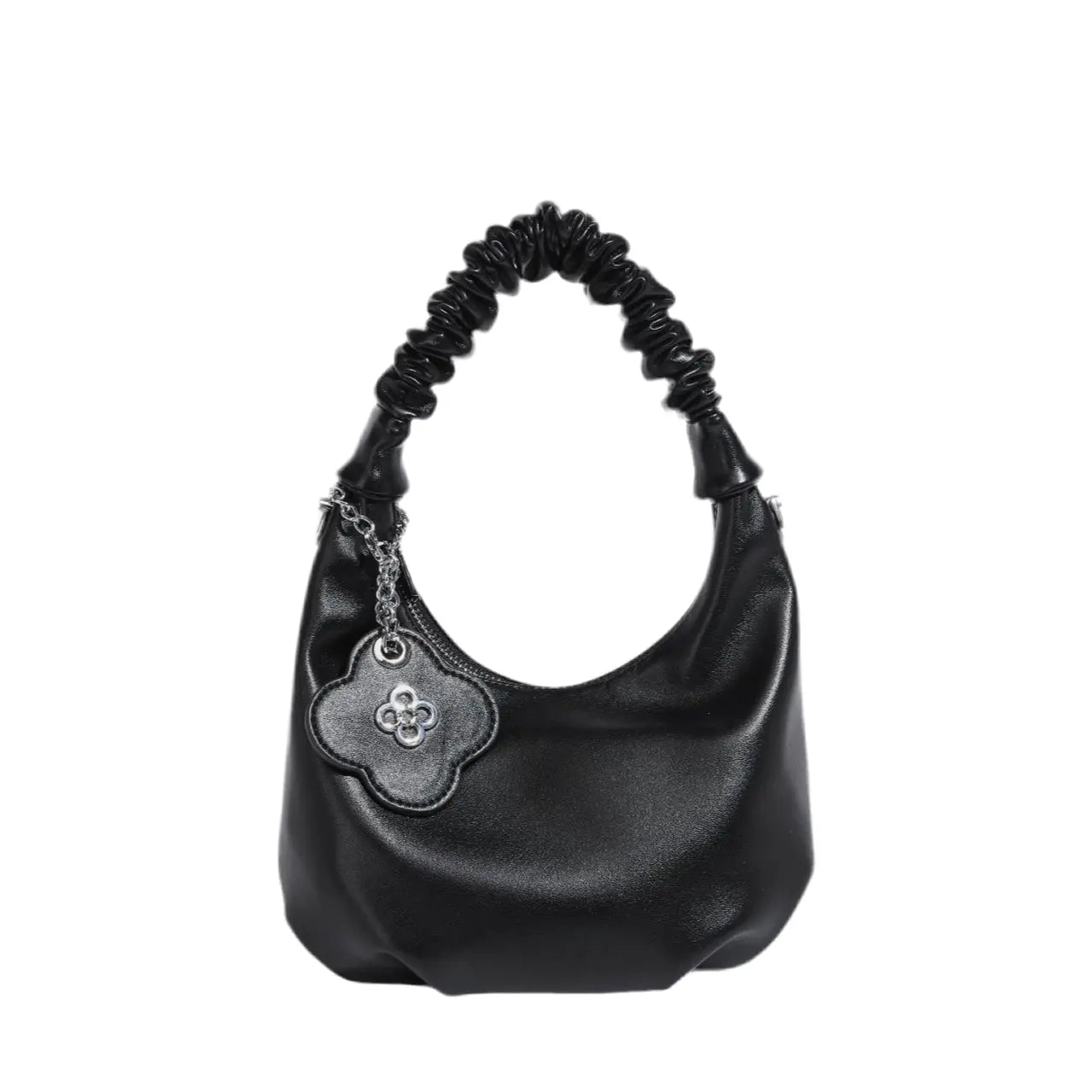 RUCHED SHOULDER FASHION BAGS-ルーシュド ショルダーファッションバッグ - Mira Gemini