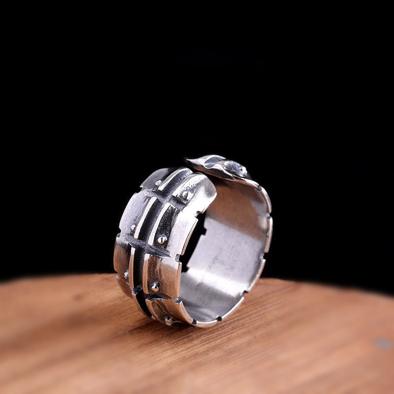 925 SILVER CHAIN TEXTURE RING(925シルバーチェーンテクスチャリング)