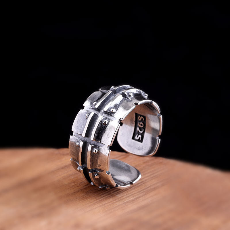 925 SILVER CHAIN TEXTURE RING(925シルバーチェーンテクスチャリング)