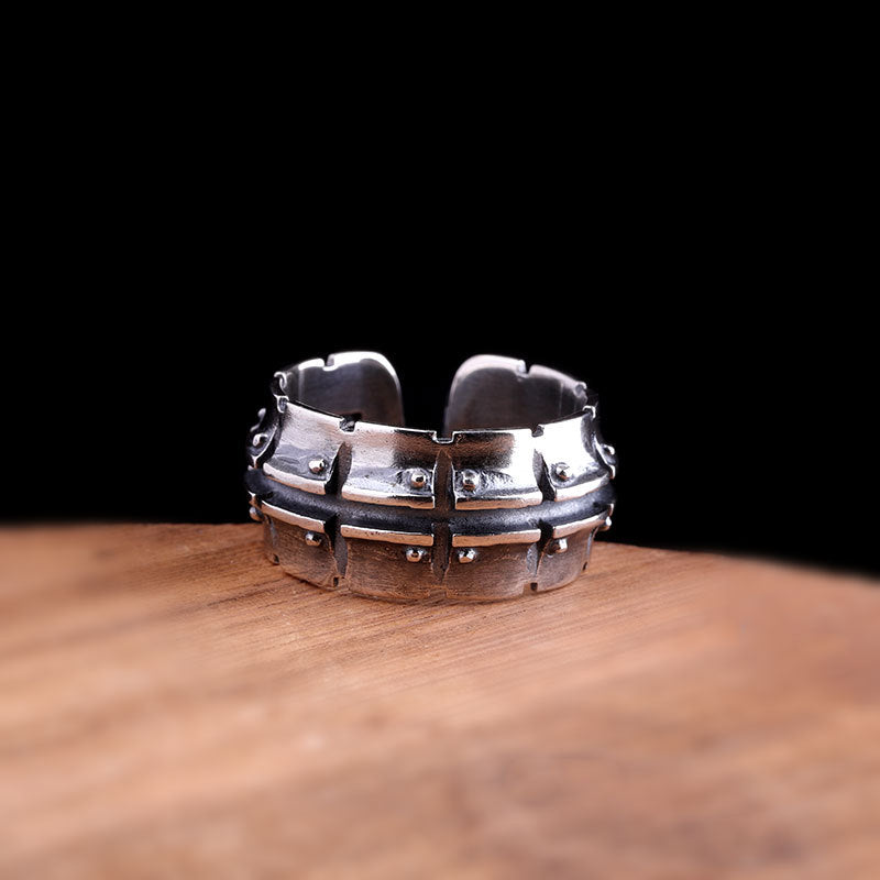 925 SILVER CHAIN TEXTURE RING(925シルバーチェーンテクスチャリング)