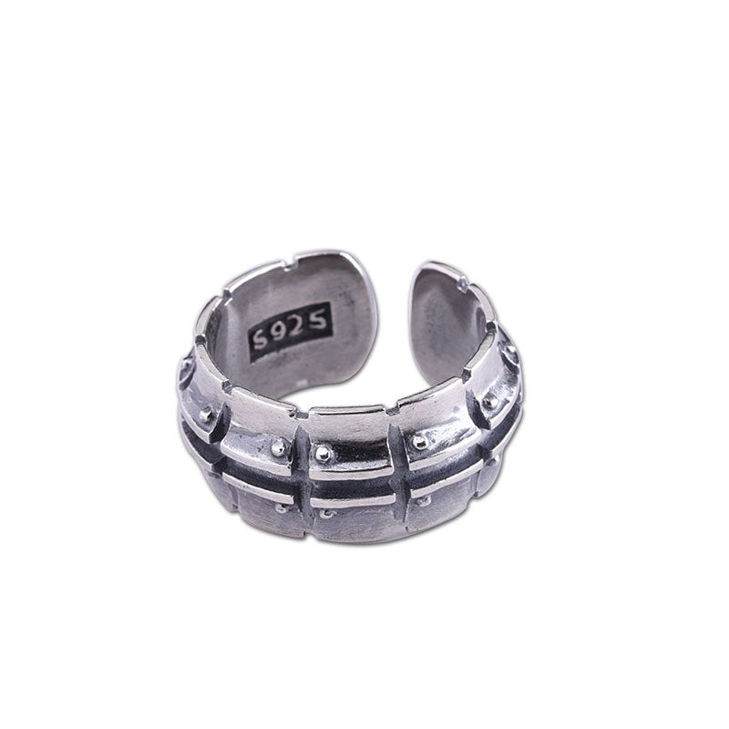 925 SILVER CHAIN TEXTURE RING(925シルバーチェーンテクスチャリング)