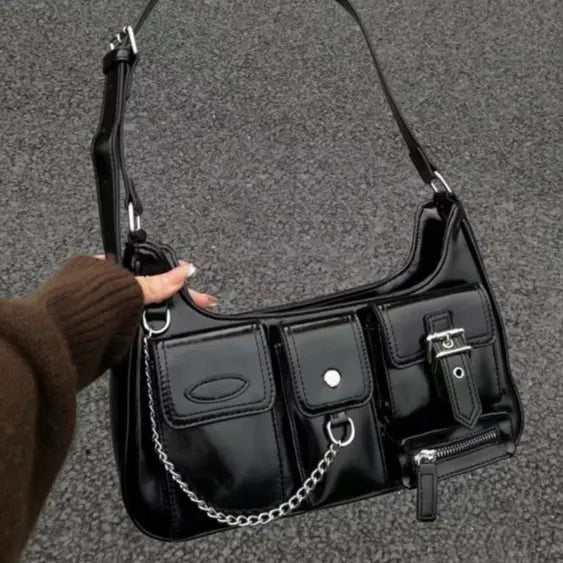 MULTI-POCKET STREET SHOULDER BAG - マルチポケット ストリートショルダーバッグ Mira Gemini