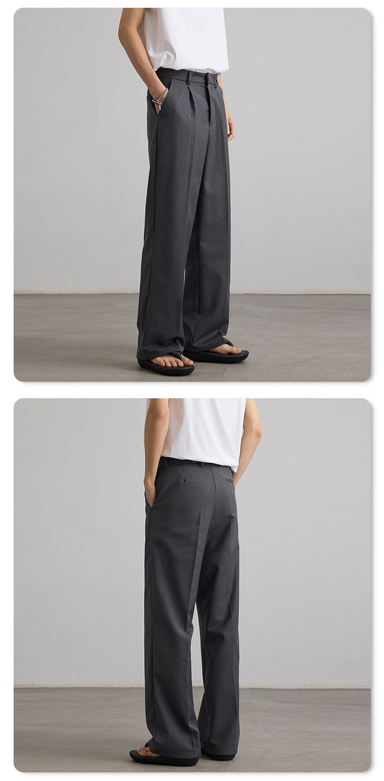 WIDE STRAIGHT LEG PANTS(ワイドストレートレッグパンツ)|メンズ