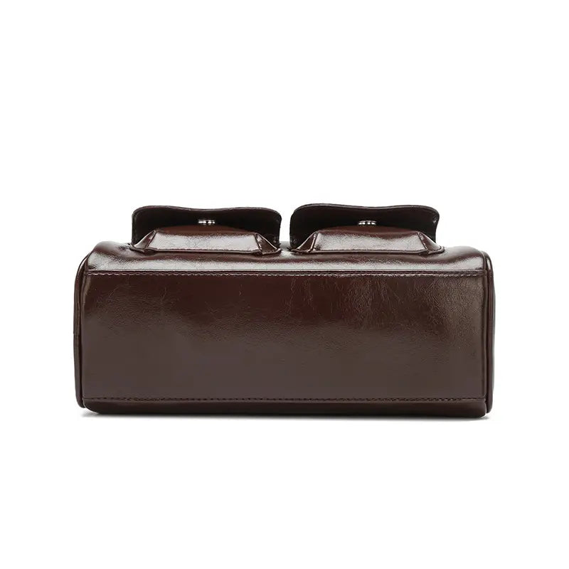 VINTAGE PU SHOULDER BAG - ヴィンテージライクPUショルダーバッグ Mira Gemini