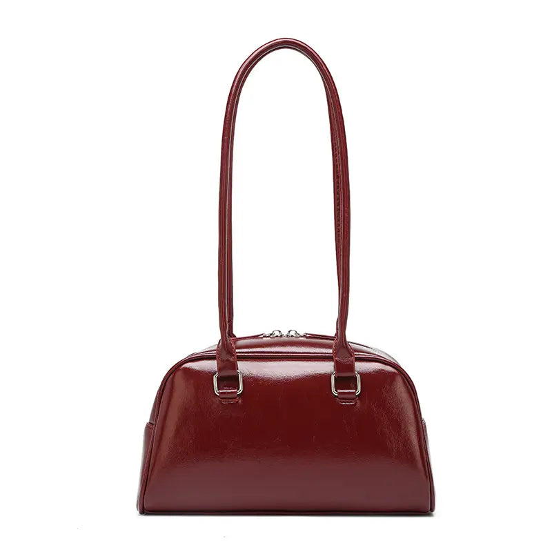 VINTAGE PU SHOULDER BAG - ヴィンテージライクPUショルダーバッグ Mira Gemini