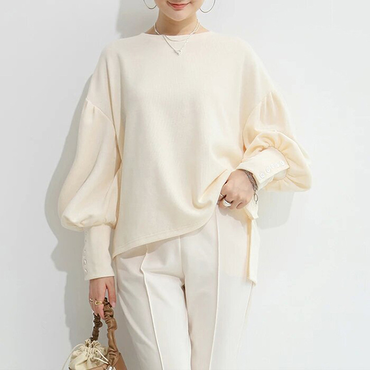 BALLOON SLEEVE PULLOVER SWEAT(バルーンスリーブ プルオーバースウェット)|レディース