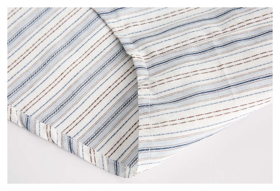 EMBROIDERED STRIPE SHIRT(エンブロイダードストライプシャツ)