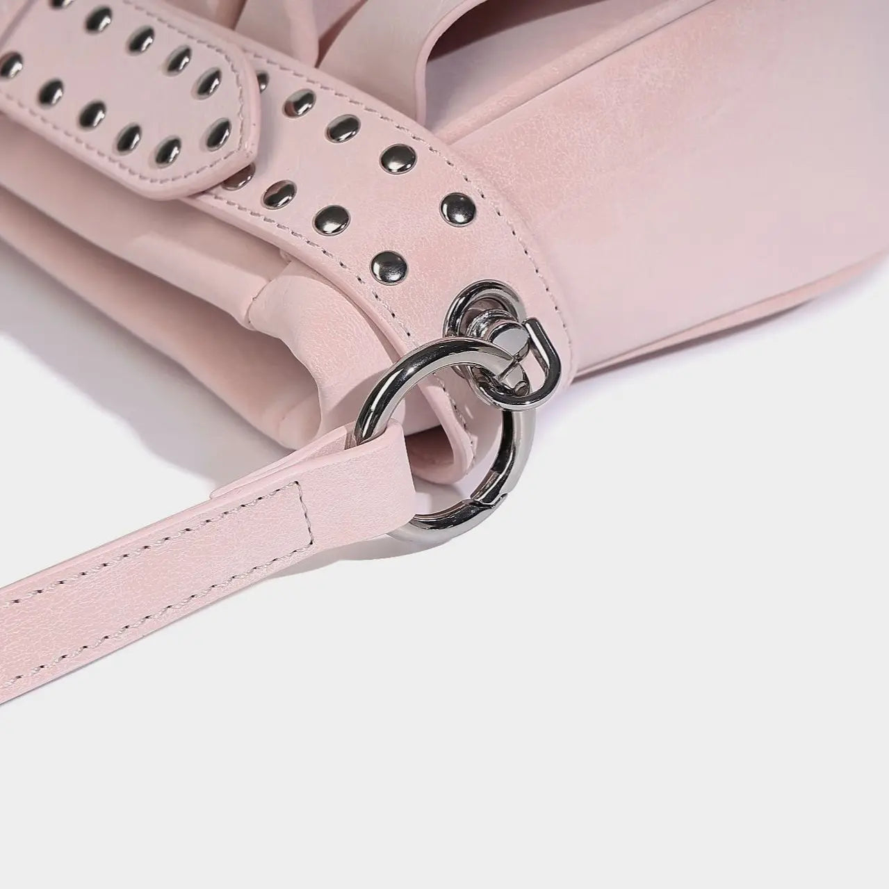 RIVET PLEATED STREET BAG - リベットプリーツ ストリート バッグ Mira Gemini