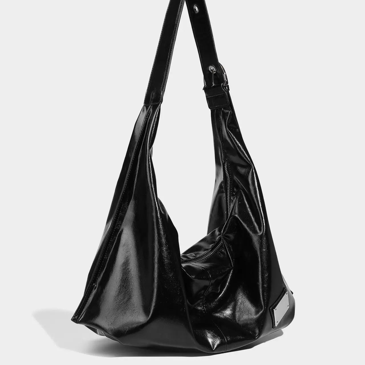 SOFT DRAPE SHOULDER BAG-ソフトドレープショルダーバッグ Mira Gemini