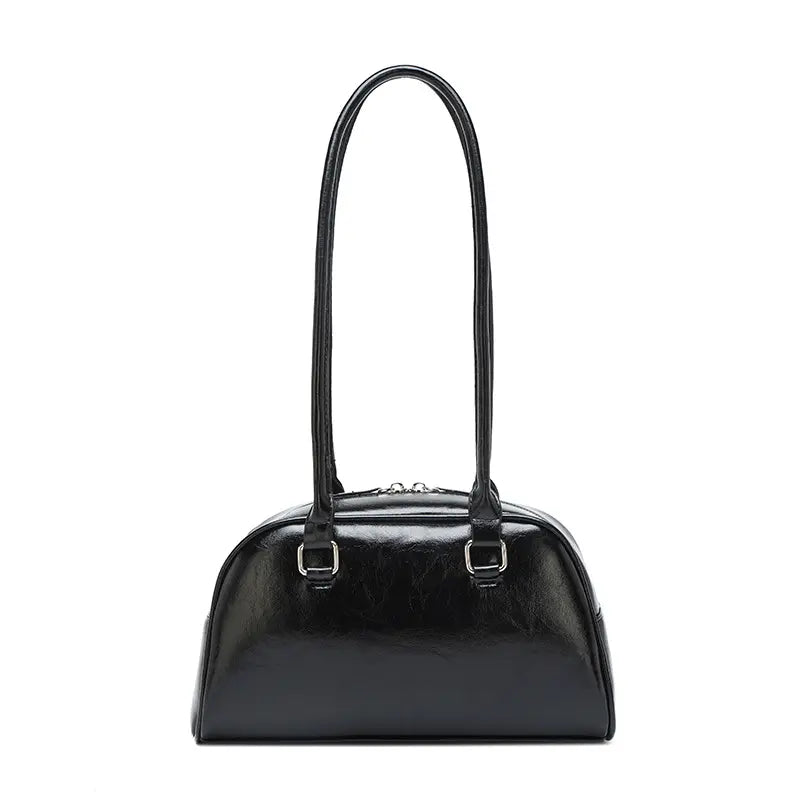 VINTAGE PU SHOULDER BAG - ヴィンテージライクPUショルダーバッグ Mira Gemini