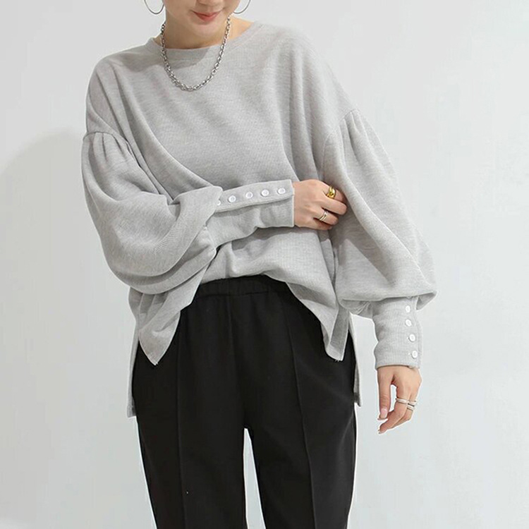 BALLOON SLEEVE PULLOVER SWEAT(バルーンスリーブ プルオーバースウェット)|レディース