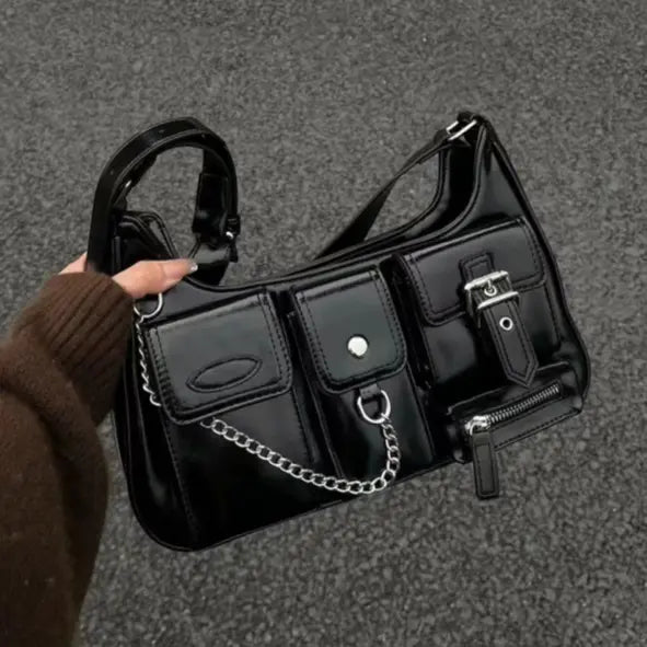 MULTI-POCKET STREET SHOULDER BAG - マルチポケット ストリートショルダーバッグ Mira Gemini