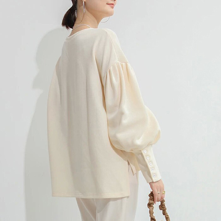BALLOON SLEEVE PULLOVER SWEAT(バルーンスリーブ プルオーバースウェット)|レディース