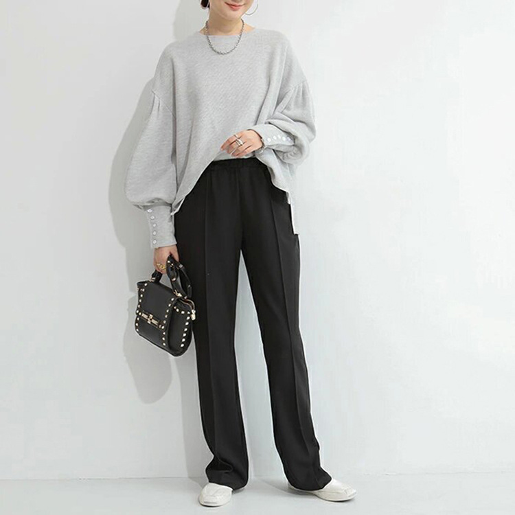 BALLOON SLEEVE PULLOVER SWEAT(バルーンスリーブ プルオーバースウェット)|レディース