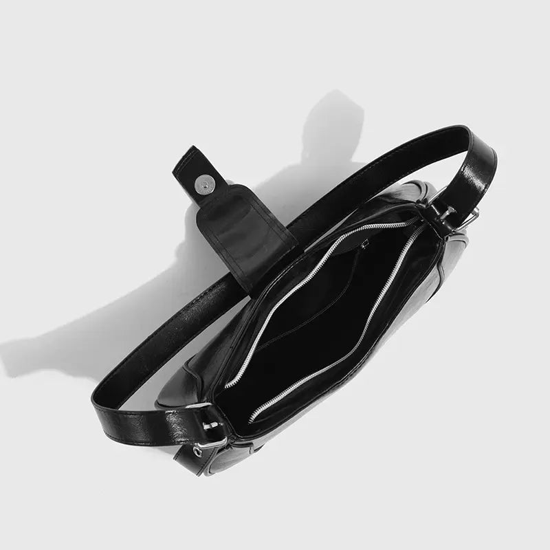BUCKLE SHOULDER BAG - バックルショルダーバッグ Mira Gemini