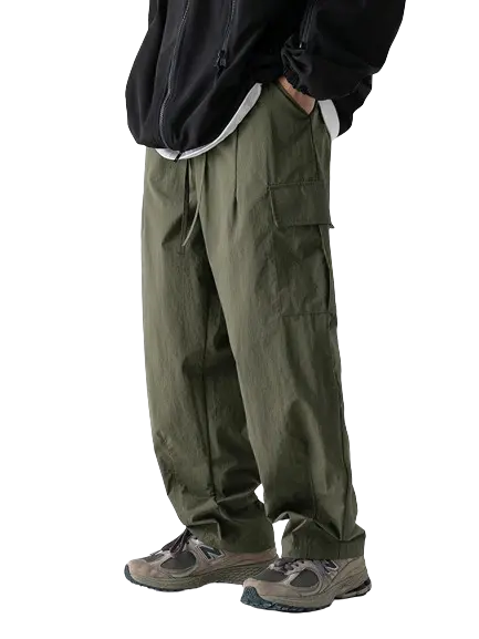 UTILITY STREET NYLON WORK PANTS-ユーティリティーストリートナイロンワークパンツ Mira Gemini