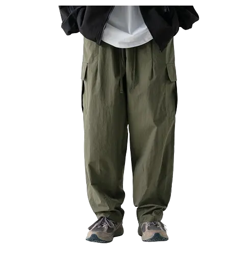 UTILITY STREET NYLON WORK PANTS-ユーティリティーストリートナイロンワークパンツ Mira Gemini