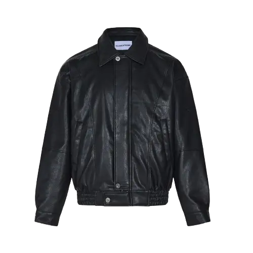 FAUX LEATHER RIDERS JACKET-フェイクレザーライダースジャケット Mira Gemini