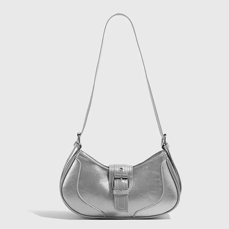 BUCKLE SHOULDER BAG - バックルショルダーバッグ Mira Gemini