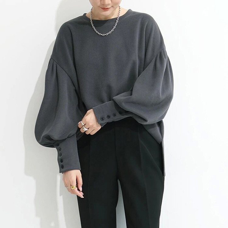 BALLOON SLEEVE PULLOVER SWEAT(バルーンスリーブ プルオーバースウェット)|レディース