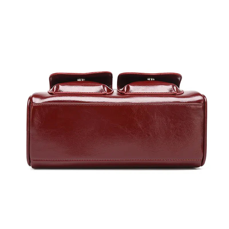 VINTAGE PU SHOULDER BAG - ヴィンテージライクPUショルダーバッグ Mira Gemini