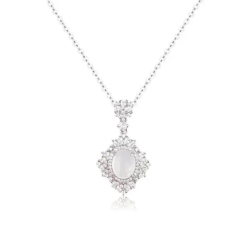 SIMPLE SILVER NECKLACE Mira Gemini