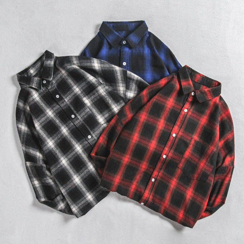 GRUNGE CHECK SHIRT(グランジチェックシャツ)