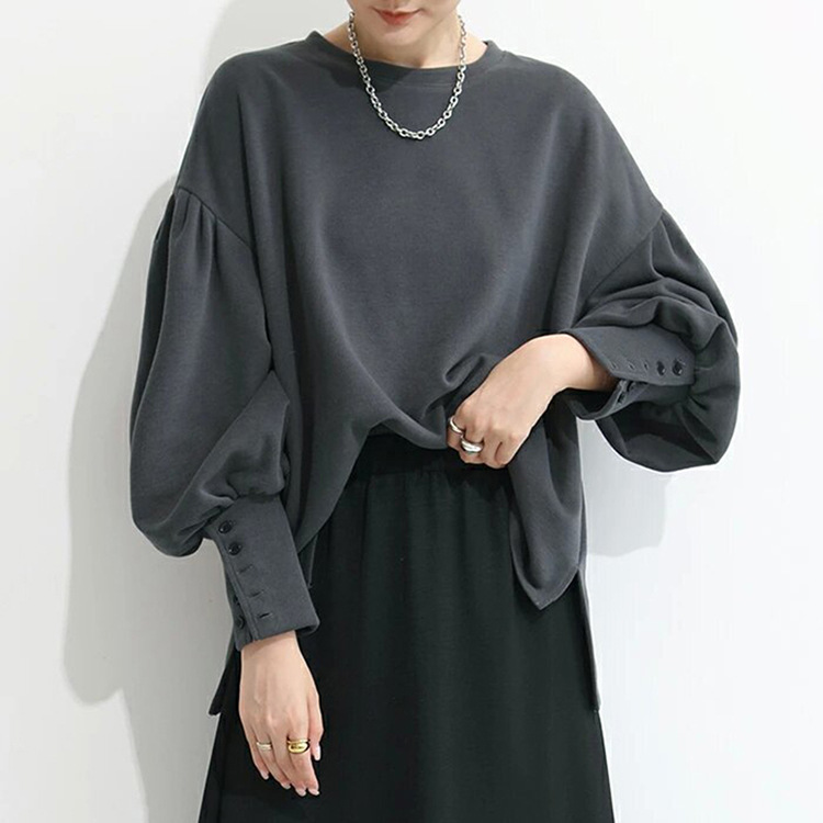 BALLOON SLEEVE PULLOVER SWEAT(バルーンスリーブ プルオーバースウェット)|レディース