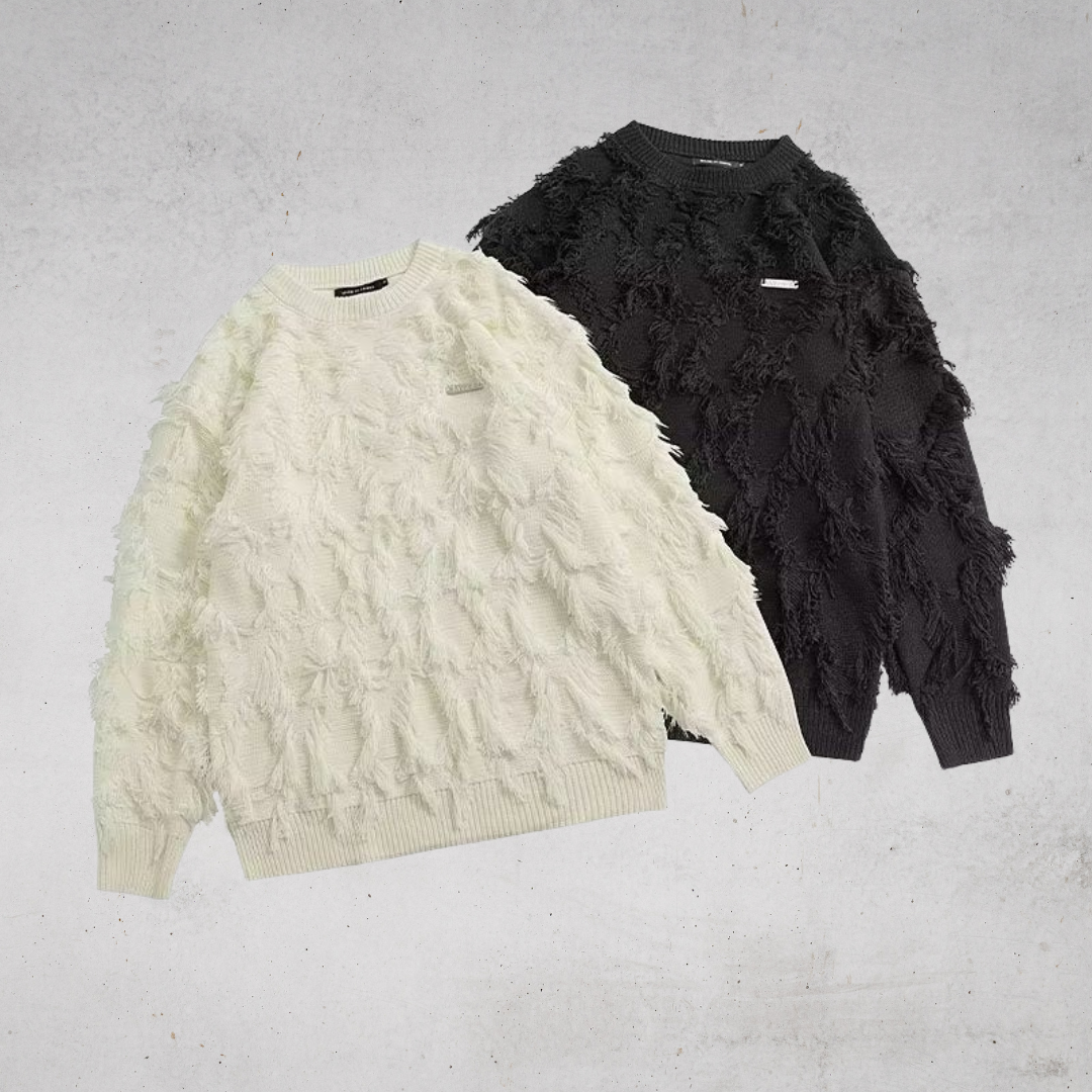 FRINGE FEATHER SWEAT(フリンジフェザースウェット)