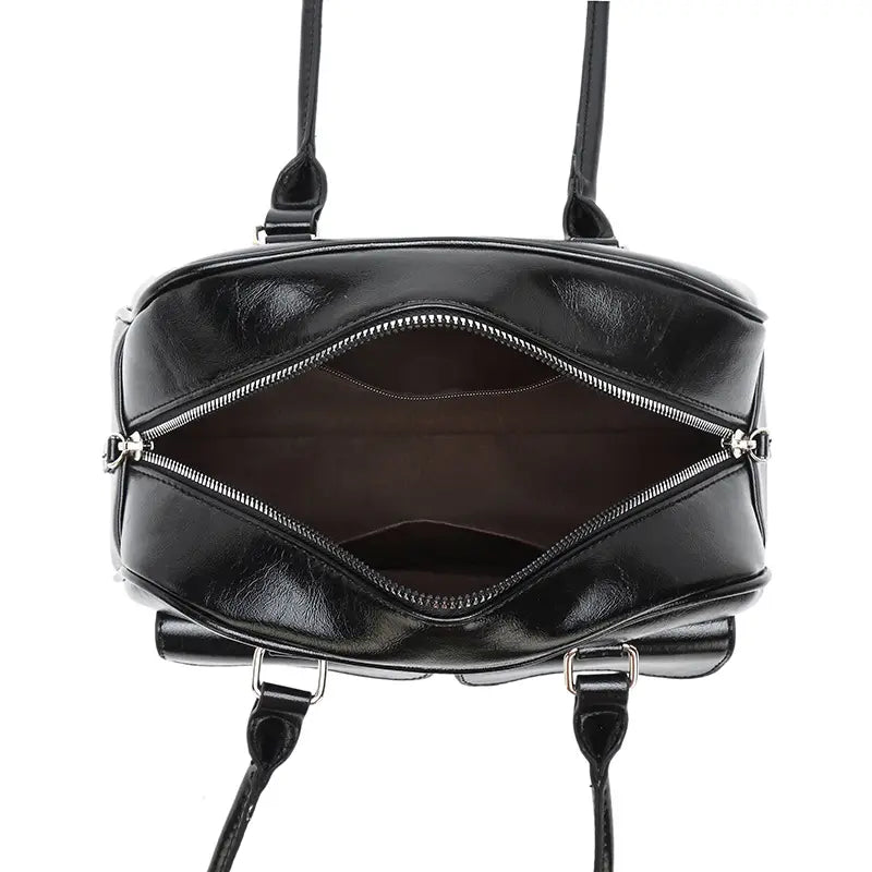VINTAGE PU SHOULDER BAG - ヴィンテージライクPUショルダーバッグ Mira Gemini