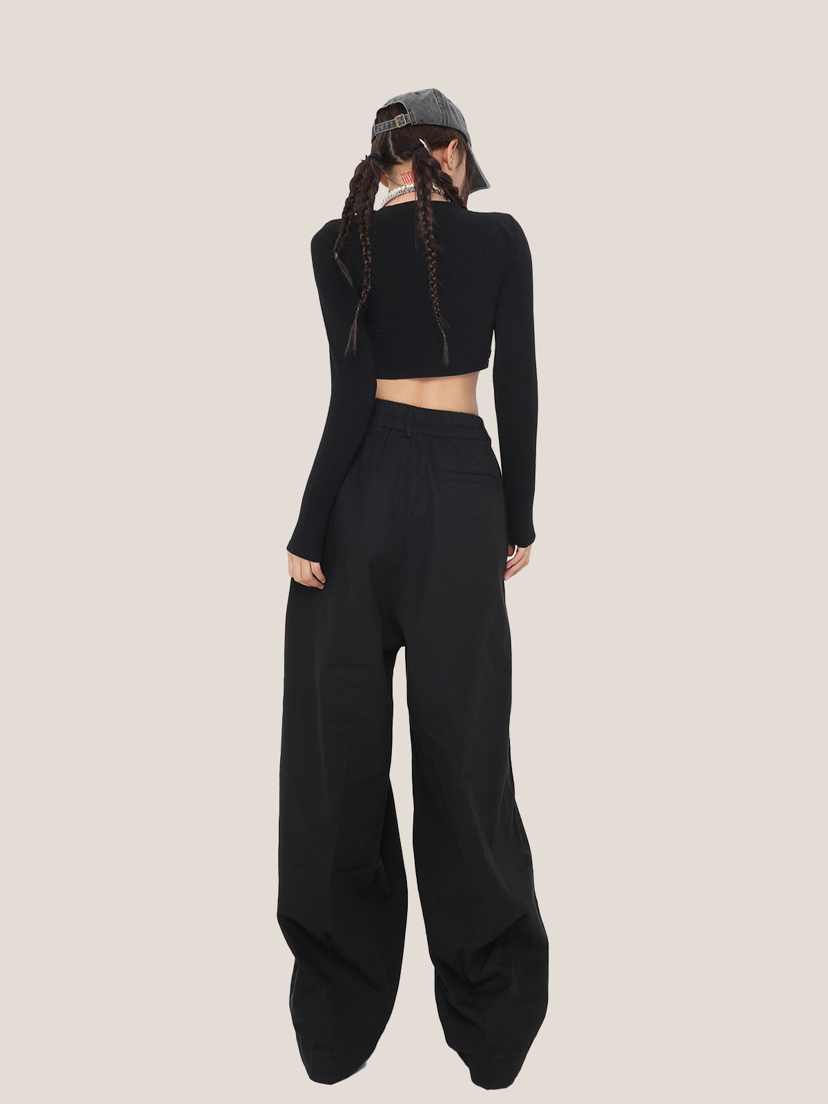 HIGH WAIST WIDE LEG PANTS(ハイウエストワイドレッグパンツ) Mira Gemini