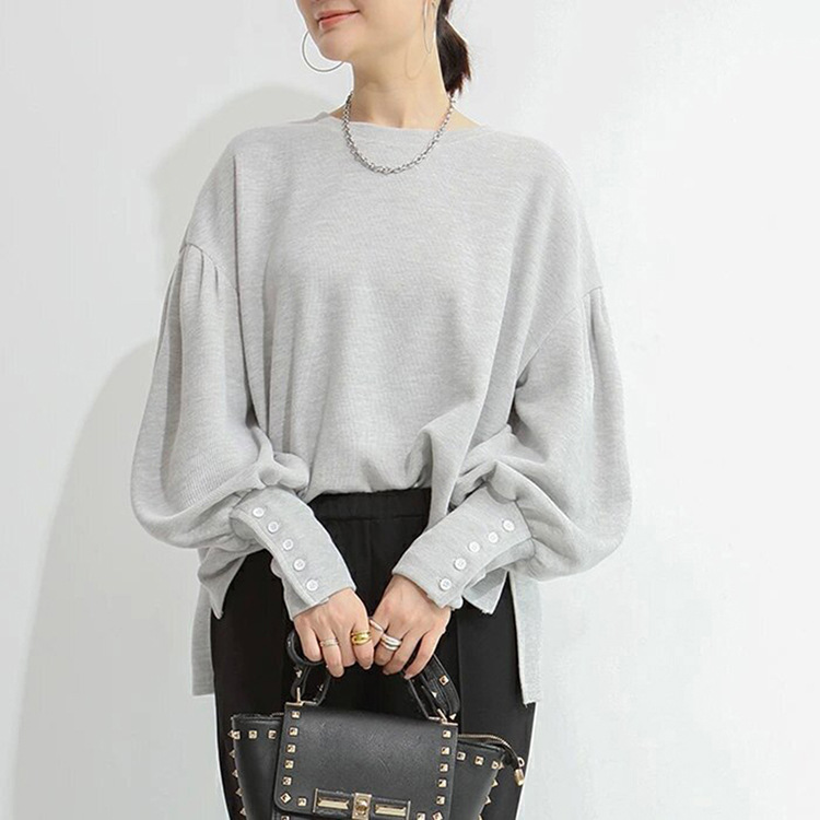 BALLOON SLEEVE PULLOVER SWEAT(バルーンスリーブ プルオーバースウェット)|レディース