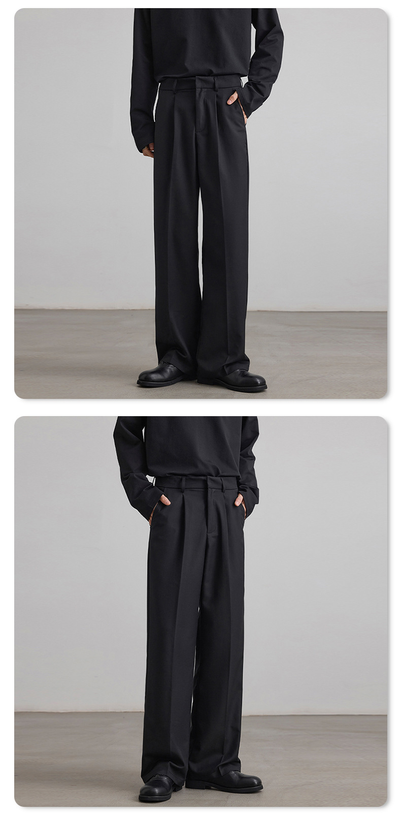 WIDE STRAIGHT LEG PANTS(ワイドストレートレッグパンツ)|メンズ