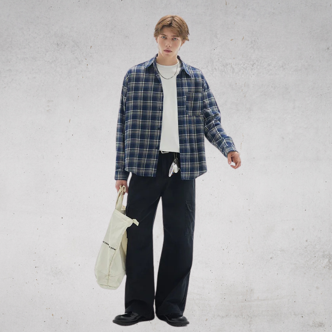 CHECKED COTTON SHIRT(チェックドコットンシャツ)