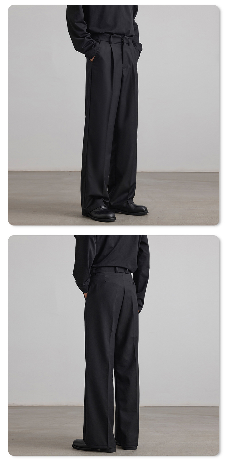 WIDE STRAIGHT LEG PANTS(ワイドストレートレッグパンツ)|メンズ