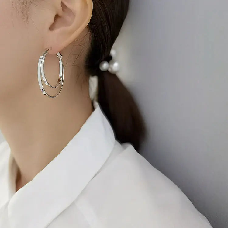 METAL LOOP HOOP PIERCE Mira Gemini