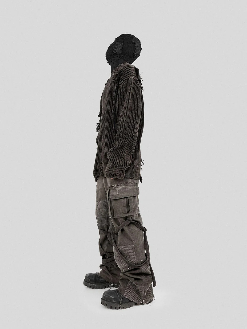 RIPPED TEXTURE SWEAT(リップドテクスチャースウェット)