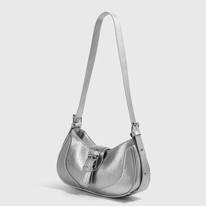 BUCKLE SHOULDER BAG - バックルショルダーバッグ Mira Gemini