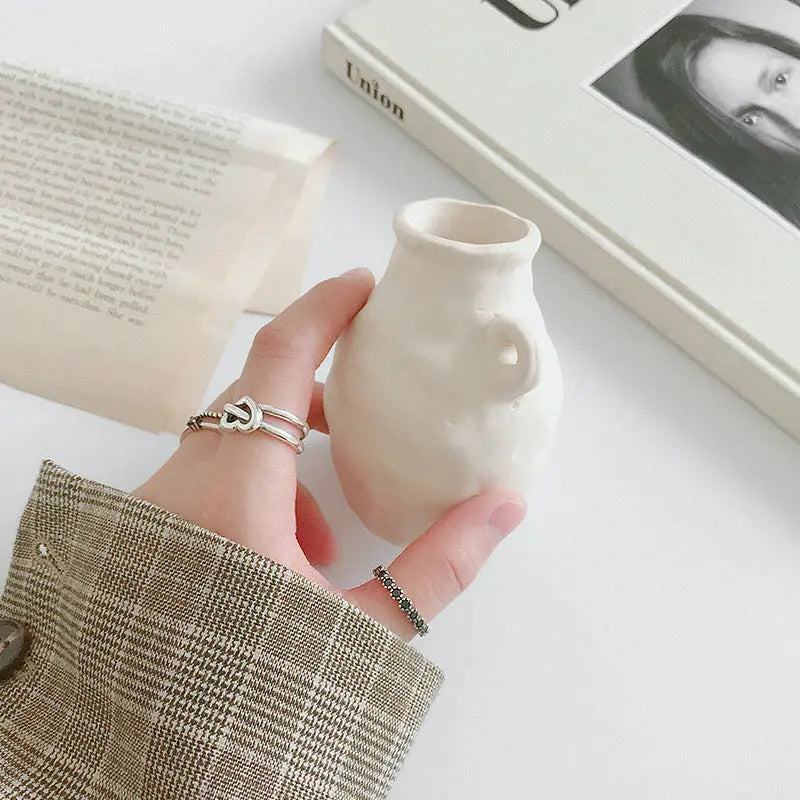 HEART LINK RING Mira Gemini