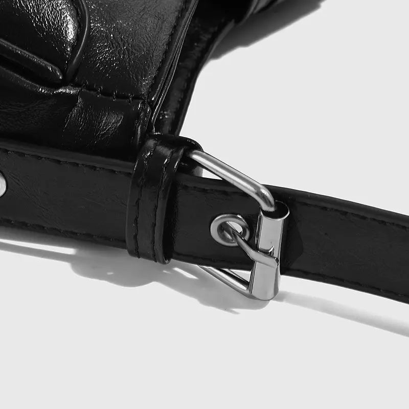 BUCKLE SHOULDER BAG - バックルショルダーバッグ Mira Gemini