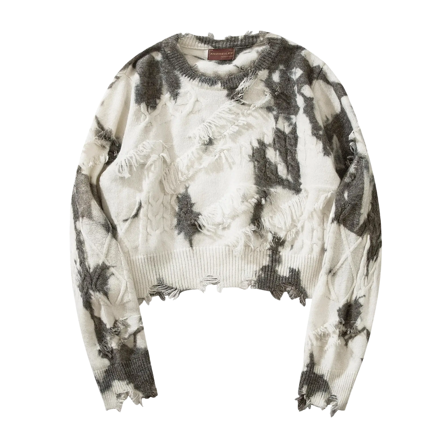 TIE-DYE RELAX KNIT SWEATERータイダイリラックスニット Mira Gemini