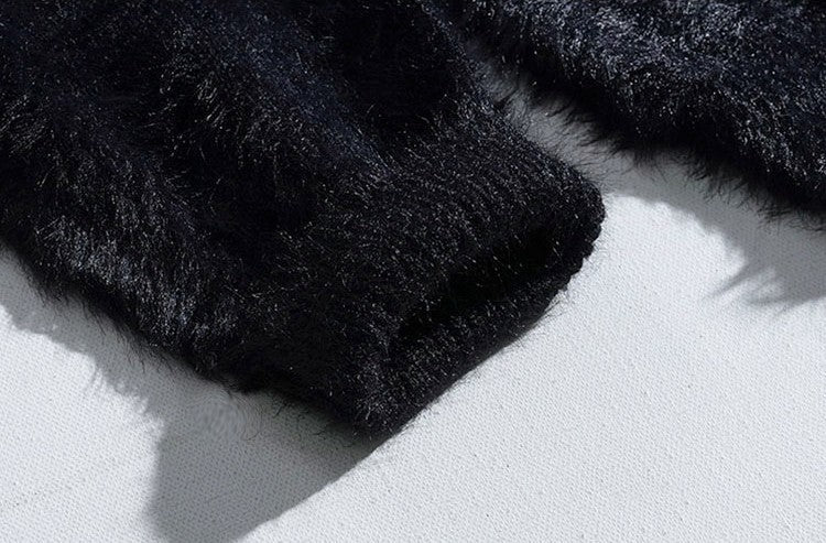 FAUX MINK V-NECK CARDIGAN(フェイクミンクVネックカーディガン) Mira Gemini