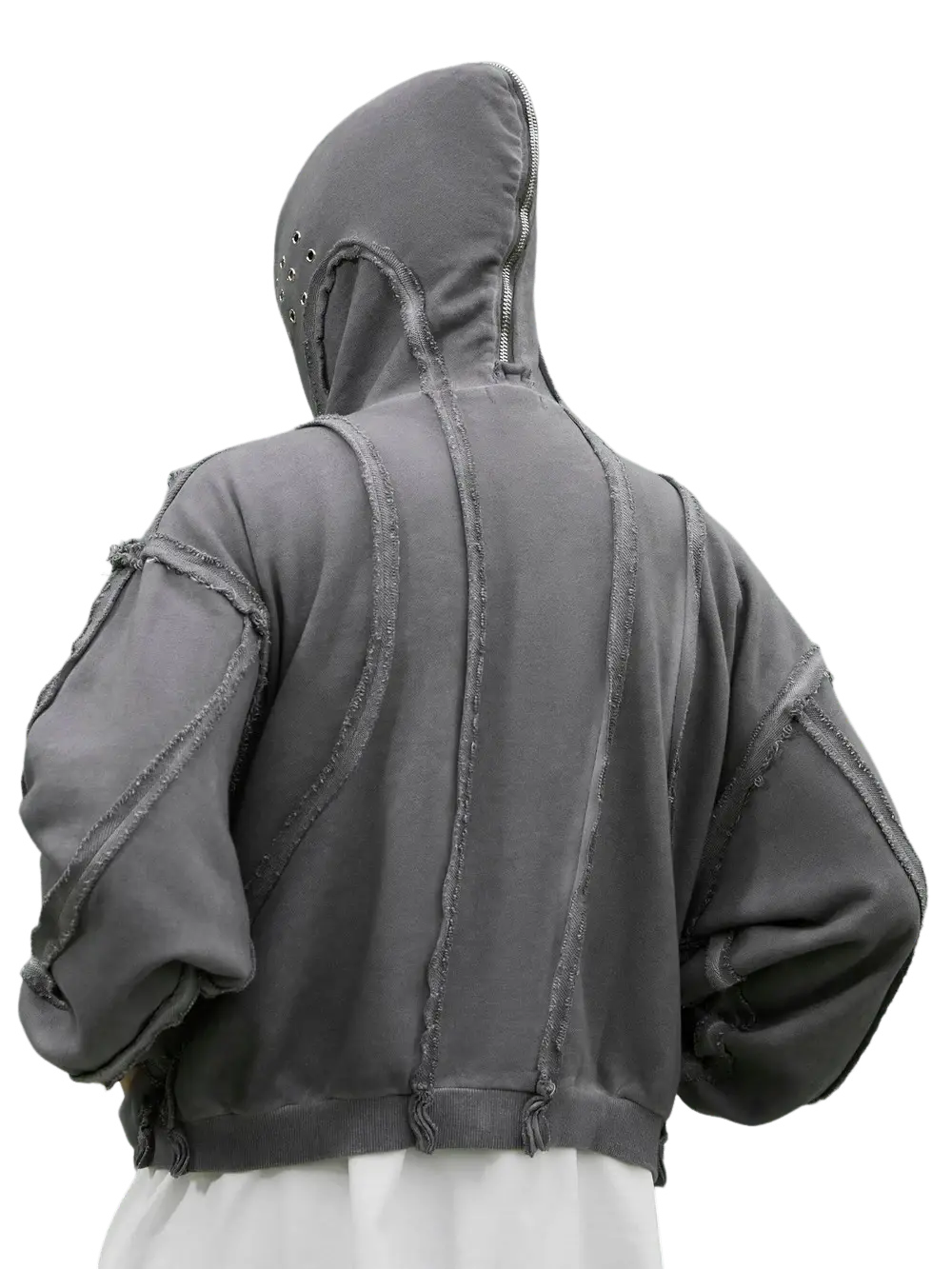 FACE COVER ZIP-UP HOODIE-フェイスカバージップアップフーディー Mira Gemini