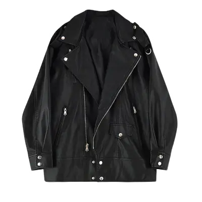 FEMININE CLASSIC FAUX LEATHER JACKET-フェミニンクラシックレザージャケット Mira Gemini