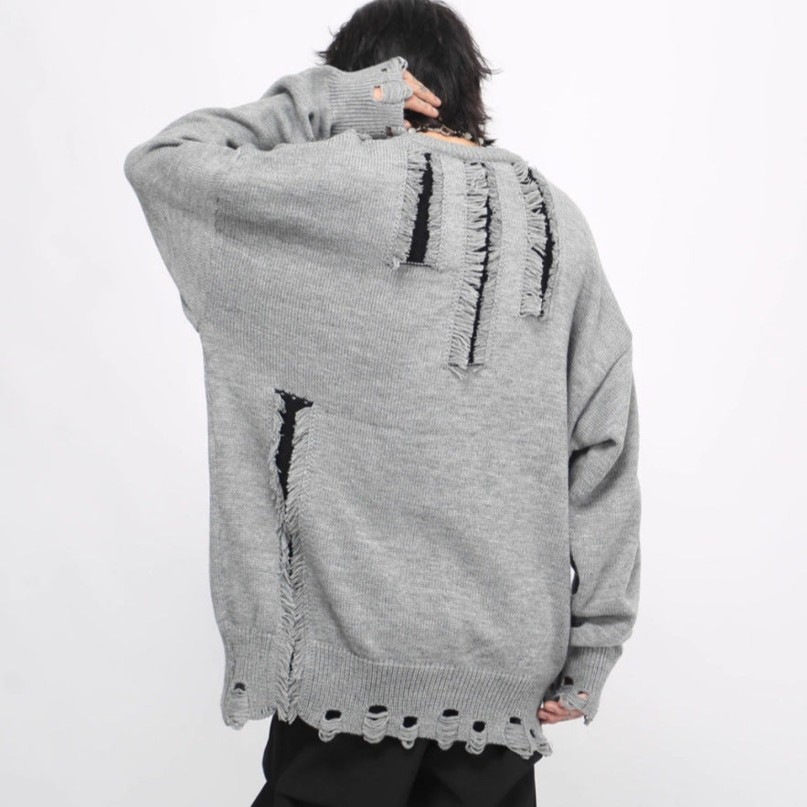 DESTROYED EDGE KNIT(ダメージエッジニット)
