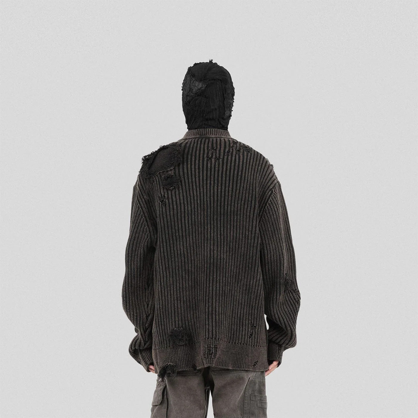RIPPED TEXTURE SWEAT(リップドテクスチャースウェット)