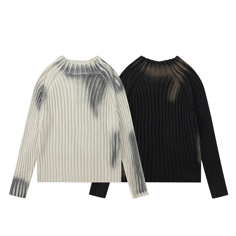 RIB JACQUARD KNIT(リブジャカードニット)